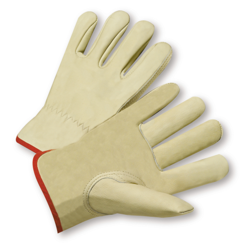 Liberty Glove & Safety 6137/X-SMALL Standard Grain Cowhide Leather Driver  Glove with Keystone Thumb (Pack of 12) - G & S Safety Products