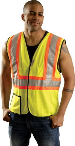 Hi-Vis ANSI II Premium Safety Vest