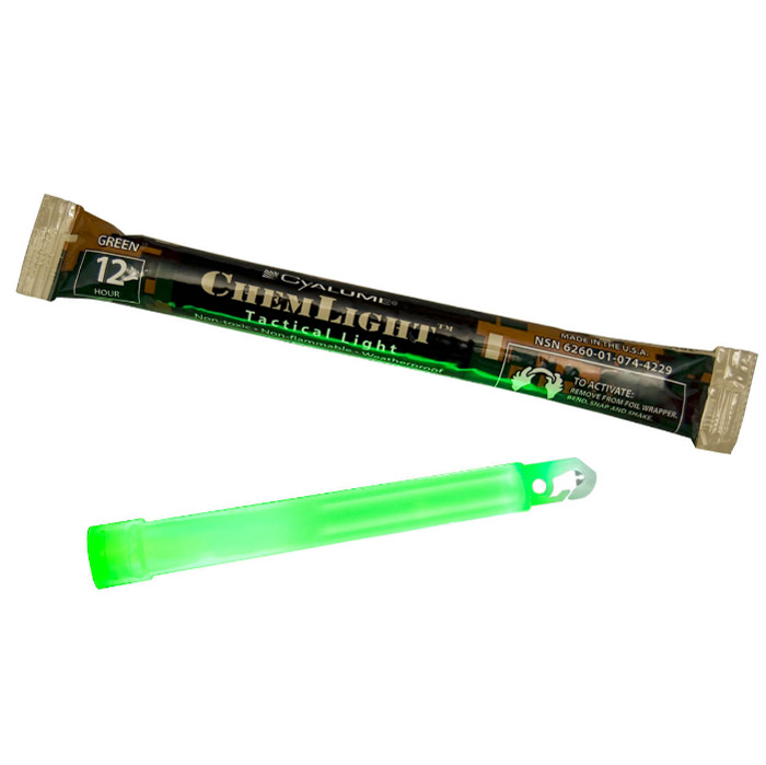 Buy 6 Inch Yellow Cyalume Light Sticks – ChemLight Brand