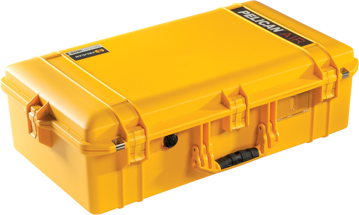 Pelican Air 1605 Protective Case | 1605-BK, 1605-OR, 1605-SI, 1605-YE ...